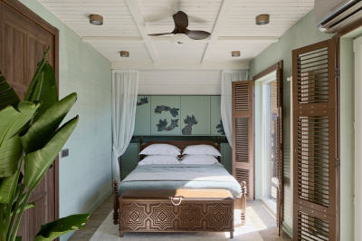 Кварцевый ламинат Home Expert Камень Шафран 9104